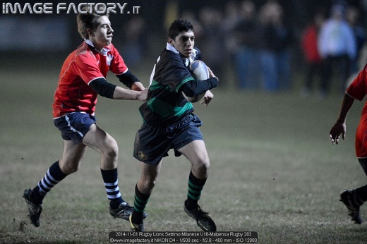 2014-11-01 Rugby Lions Settimo Milanese U16-Malpensa Rugby 283